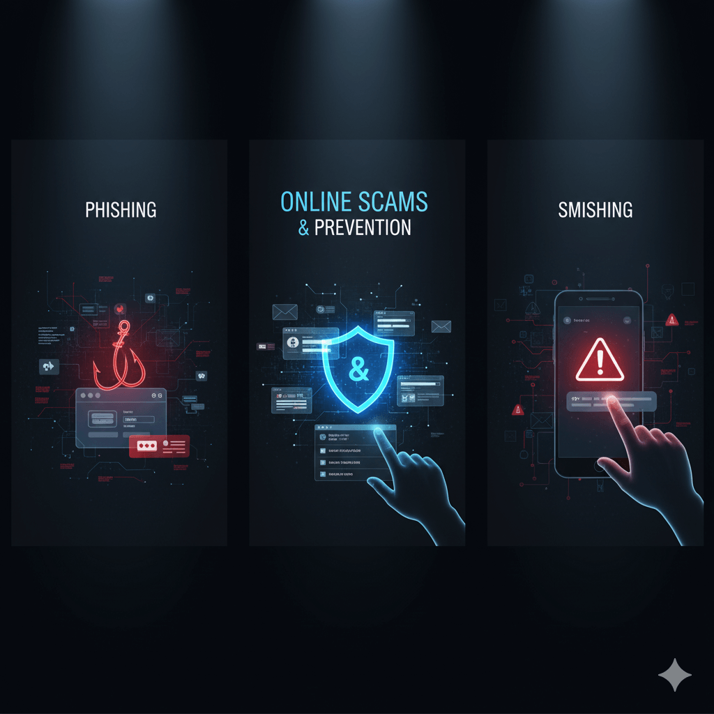 온라인 사기와 피싱-스미싱을 예방하는 방법