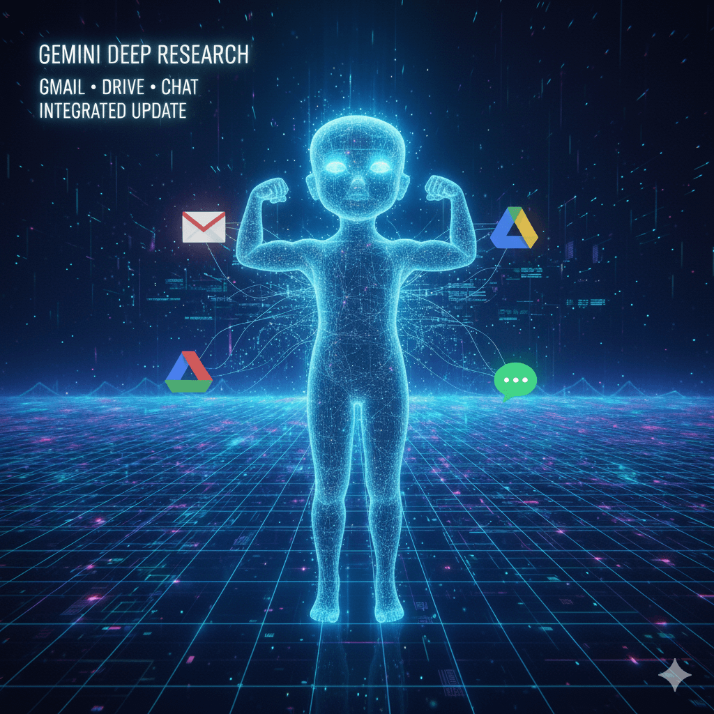 Gemini Deep Research mail·Drive·Chat 통합으로 강해지는 Gemini사진