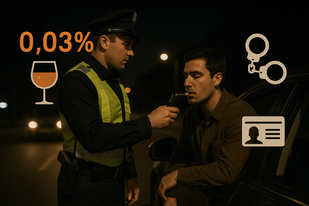 도로교통법 개정으로 음주운전 단속이 강화됨